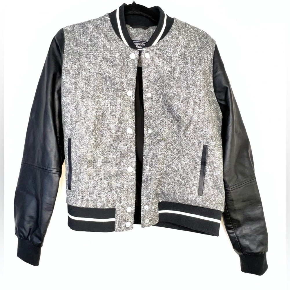 Abercrombie & Fitch Bomber Varsity Jacket M